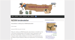 Desktop Screenshot of ndsmkinderatelier.nl